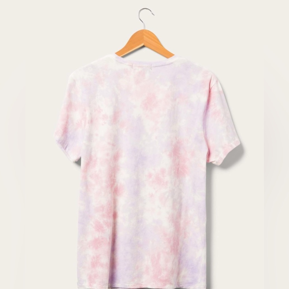 Junk Food Clothing How Long is Forever Tie Dye Tee NWT $55 - Picture 2 of 6